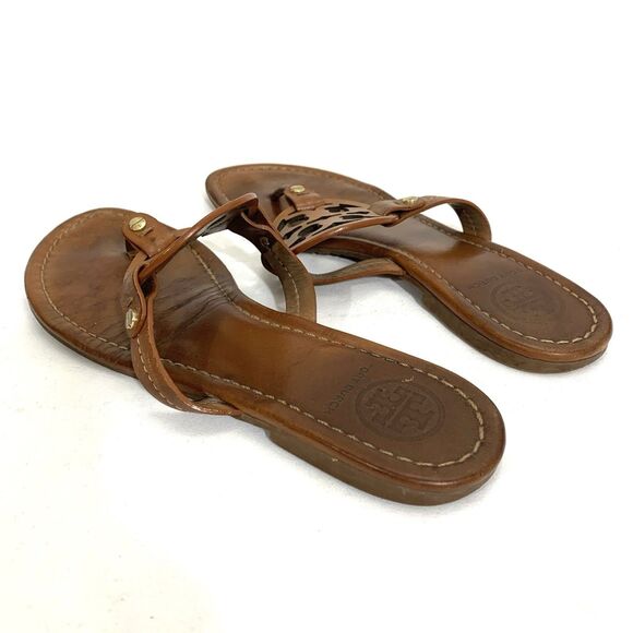 Tory Burch Size 8 Miller Thong Sandals Tropical Classic Designer 2-Pack - Picture 11 of 14